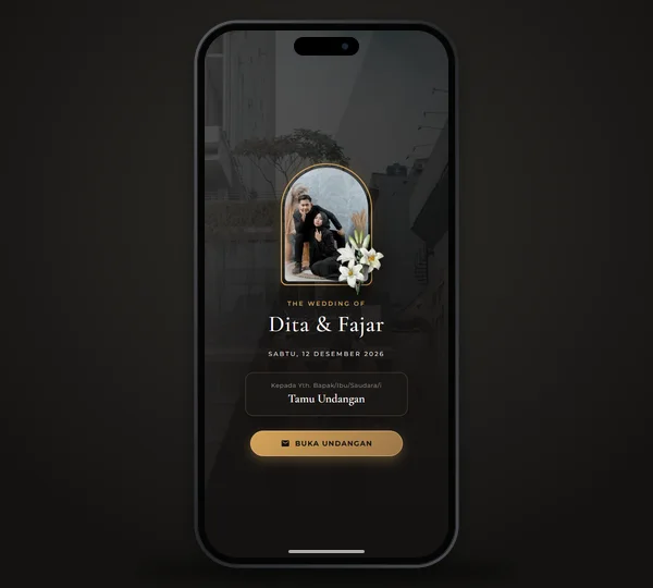 Mockup template Mustard Black